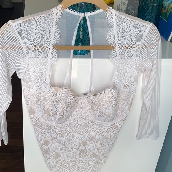Victoria's Secret Tops - Victoria secret lacey bodysuit